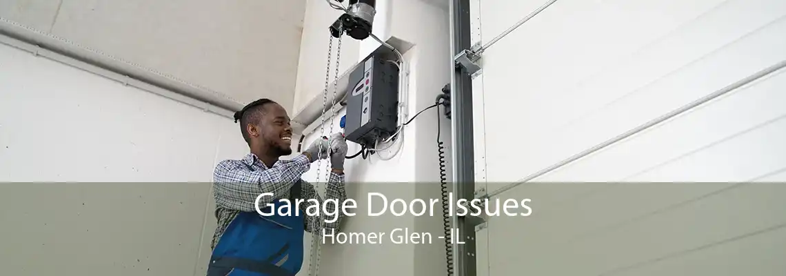 Garage Door Issues Homer Glen - IL