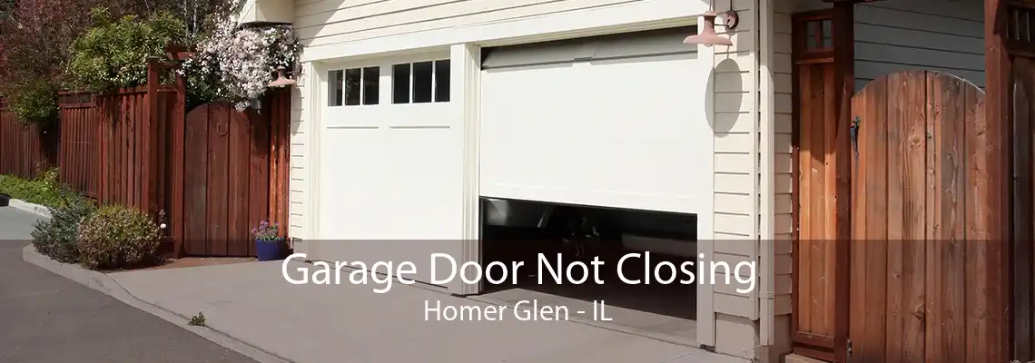 Garage Door Not Closing Homer Glen - IL